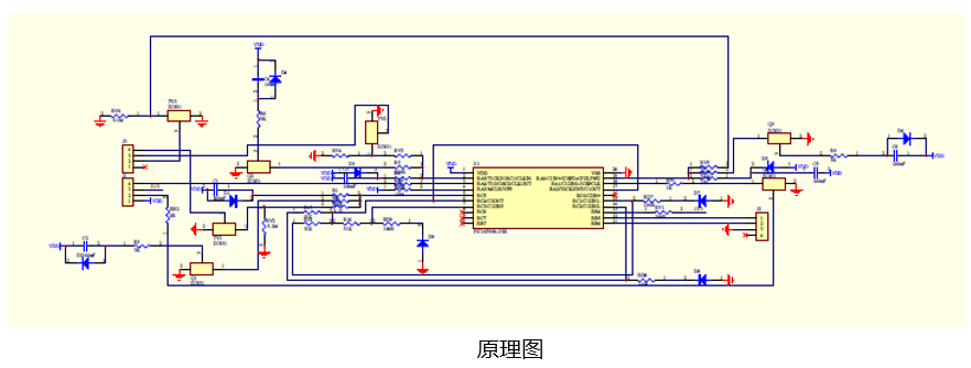 mtouch觸摸開關解決方案原理圖 mtouch觸摸開關解決方案原理圖