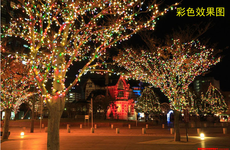 LED燈串控制單片機(jī)方案效果圖 LED燈串控制單片機(jī)方案效果圖